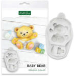 Katy Sue Mulaj Silicon Decoruri Bebe cu Ursulet, 3 Subiecte (CF0038)