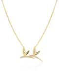 SAVICKI Colier din aur 585 cu diamante albe 0.14 ct 45 cm