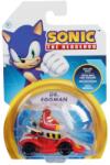 Nintendo Sonic - vehicul din metal cu figurina 1: 64, eggman, s5 (B40923) Figurina