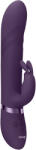 VIVE Nari Vibrating & Rotating Beads G-Spot Rabbit Purple Vibrator