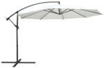 HECHT Umbrela pentru gradina HECHT SUNNY, cadru din aluminiu, diametru 300 cm, baza 100 x 100 cm (SUNNY) - depozitunelte