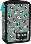 BackUP Penar școlar cu rechizite BackUp DW - Pups, cu 2 fermoar (93328) Penar