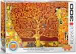 EUROGRAPHICS Puzzle cu efect 3D Eurographics din 300 de piese - Copacul vieții de Klimt (63316059)