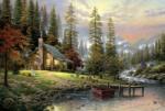 Schmidt Spiele Puzzle Schmidt din 500 de piese - Thomas Kinkade A Peaceful Retreat (58455) Puzzle
