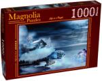 Magnolia Puzzle Magnolia din 1000 de piese - Casă și broască țestoasă (3517) Puzzle
