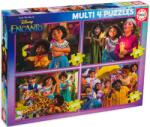 Educa Puzzle pentru copii Educa 4 în 1 - Enkanto (EDU19581) Puzzle