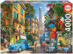 Educa Puzzle Educa din 4000 de piese - Strazile vechi din Paris (EDU19284) Puzzle