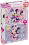 Educa Puzzle pentru copii Educa din 2 x 48 de piese - Minnie Mouse (EDU19674) Puzzle
