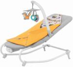 KinderKraft Sezlong pentru bebeluși KinderKraft - Felio 2, galben (NEW023821) Sezlong balansoar bebelusi