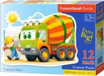 Castorland Puzzle Castorland din 12 XXL de piese - Malaxor de beton (B-120086) Puzzle