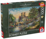 Schmidt Spiele Puzzle Schmidt din 1000 de piese - Willow Wood Chapel (57367) Puzzle