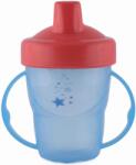 Lorelli Cană de tranziție cu mânere și vârf tare Lorelli Baby Care - 210 ml, albastră (10230550001)