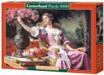 Castorland Puzzle Castorland din 3000 de piese - Femeia cu rochia mov (C-300020-2) Puzzle
