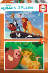 Educa Puzzle Educa din 2 x 48 de piese - The Lion King (EDU18629) Puzzle