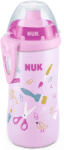 Nuk Cană cu clapetă anti-scurgeri NUK - Junior Cup, pentru fete, 18 luni+, 300 ml (10255408)