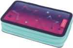 Herlitz Penar școlar echipat Herlitz - Stele roz, 2 fermoare (50043354) Penar