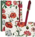 Victorias Journals Set cadou Victoria's Journals - Poppy, 3 piese, în cutie (V4037) Penar