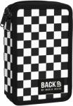 BackUP Penar cu instrumente de scris BackUp DW - Chessboard, 2 fermoare (93496) Penar