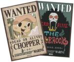 GB eye Animation Mini Poster Set: One Piece - Brook & Chopper Wanted Postere (ABYDCO706)