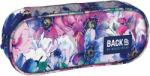 BackUP Penar oval școlar BackUp A - Bloom, cu un fermoar (92772) Penar