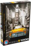 EUROGRAPHICS Puzzle Eurographics din 1000 de piese - Taxi in New York (EG60000657) Puzzle