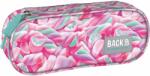 BackUP Penar oval școlar BackUp A - Marshmallow, 1 fermoar (92949) Penar