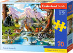 Castorland Puzzle Castorland din 70 de piese - Animale de padure (B-070091) Puzzle