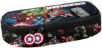 PASO Penar școlar oval Paso Avengers - Cu 1 fermoar (AV23DD-013) Penar