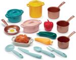 Ecoiffier Set de joacă Ecoiffier - Accesorii de bucătărie, 20 de piese (7600001685) Bucatarie copii