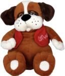 Amek Toys Jucărie de pluș Amek Toys - Câine cu jachetă, 32 cm (10214)