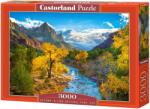 Castorland Puzzle Castorland din 3000 de piese - Toamna în Parcul Național Zion, SUA (C-300624-2) Puzzle