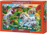 Castorland Puzzle Castorland din 1500 de piese - Grădina unicornilor (C-152117-2) Puzzle