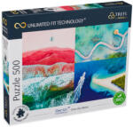 Trefl Puzzle Trefl din 500 de piese - Aventuri pe apă (37459) Puzzle