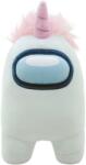 Figurină de pluș YuMe Games: Among Us - White Crewmate with Unicorn Hat, 30 cm (TOY-0013) Figurina