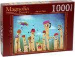 Magnolia Puzzle Magnolia din 1000 de piese - Dancing City (2302) Puzzle