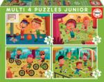 Educa Puzzle Educa 4 in 1 - Sports (EDU18602) Puzzle