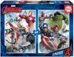 Educa Puzzle Educa din 2 x 500 de piese - The Avengers (EDU17994) Puzzle