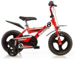  Bicicletă Dino Bikes Rosso 12 inch roșie (120115627)