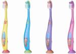 Brush-Baby Periuță de dinți pentru copii - periuță cu ață dentară, 6+ ani, sortiment (5060178101188)