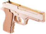 Smart Baby Jucărie din lemn Smart Baby - Pistol cu elastice (ACT169)