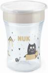 Nuk Cană de tranziție NUK - Magic Cup, 8 m+, 230 ml, Cat & Dog, bej (10255684)