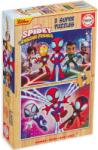 Educa Puzzle pentru copii Educa din 2 x 16 de piese - Spider-Man și prietenii săi uimitori (EDU19579) Puzzle