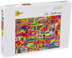 Grafika Puzzle Grafika din 2000 de piese - Colaj de culori (30092) Puzzle