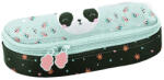 PASO Penar școlar oval Paso Panda - Cu 1 fermoar (PP23PQ-013) Penar