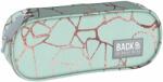 BackUP Penar oval școlar BackUp A - Quartz, 1 fermoar (92932) Penar