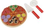 Playtive Set de lemn Smart Baby - Pizza, cu tacâmuri (ACT134) Bucatarie copii