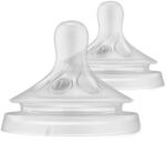 Philips Tetine Philips Avent - Natural Response 3.0, flow 1/foarte lent, 0m+, 2 buc (SCY961/02)