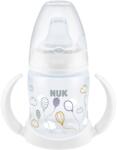 Nuk Biberon NUK First Choice - Cu tetină pentru suc, TC, PP, 150 ml, alb (10215335)