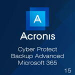 Acronis Cyber Backup Advanced Microsoft 365 100 de dispozitive Reînnoire 5 ani (OF4BHKLOS21)