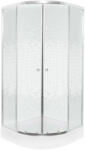 Kerra Pixel White 90 + tray round (PIXEL-90-WH-Z-BR-PL)